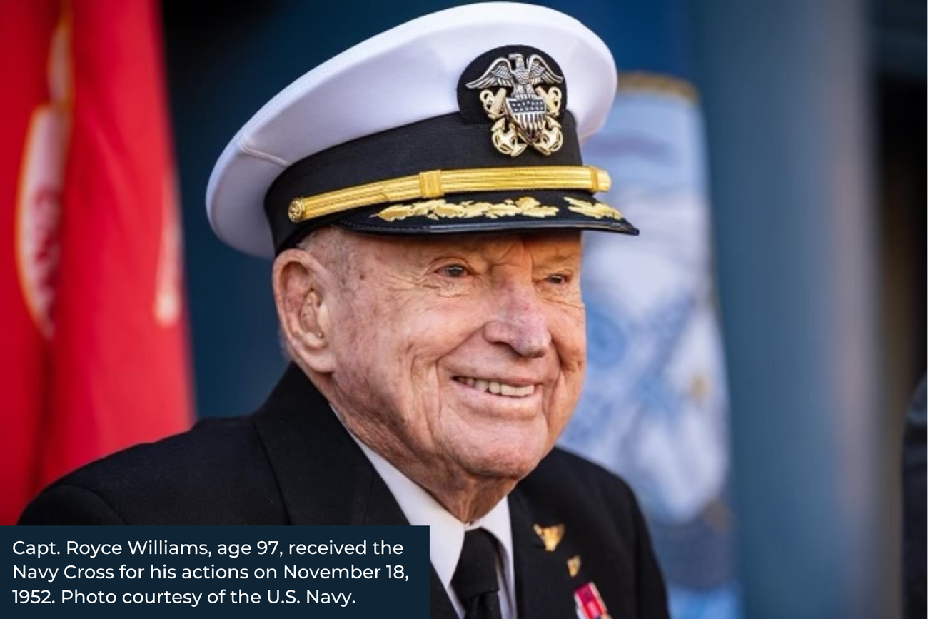 Navy Cross Awarded to Korean War Veteran from South Dakota